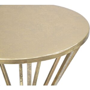 Mauro Ferretti masă laterală Stick Glam Ø 38x80 cm aur