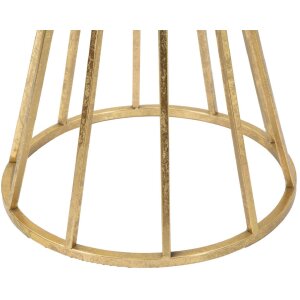 Mauro Ferretti masă laterală Stick Glam Ø 38x80 cm aur