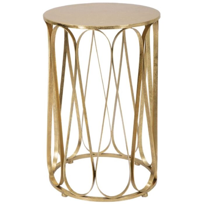 Mauro Ferretti Beistelltisch Venezia Ø 37x58 cm gold