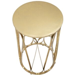 Mauro Ferretti Beistelltisch Venezia Ø 37x58 cm gold