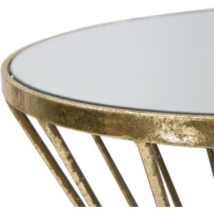 Mauro Ferretti măsuță Hypnos Ø 35x70 cm aur