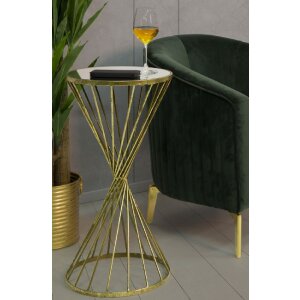 Mauro Ferretti măsuță Hypnos Ø 35x70 cm aur