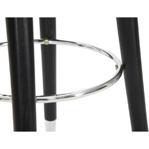 Mauro Ferretti taburet de bar Paris Ø 35x74 cm gri negru