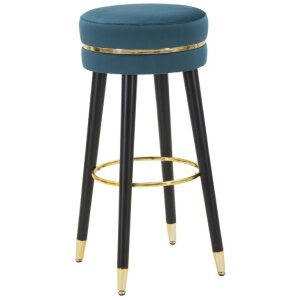 Mauro Ferretti Barhocker Paris Ø 35x74 cm petrol...