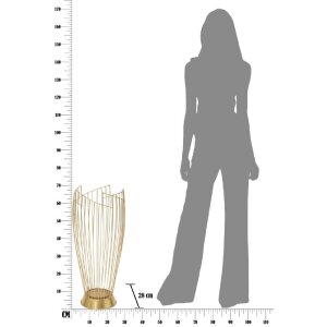 Mauro Ferretti suport pentru umbrele Mode Ø 28x69 cm auriu