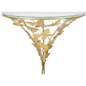 Mauro Ferretti noptieră de perete fluturi 44.5x24.5x34.5 cm aur