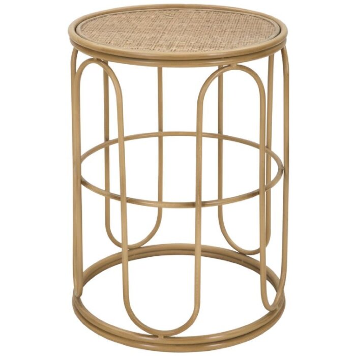 Mauro Ferretti Beistelltisch Samui Ø 40x55 cm naturfarben