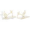 Mauro Ferretti suport de perete fluture set 2 piese 41.5x18x21 cm aur