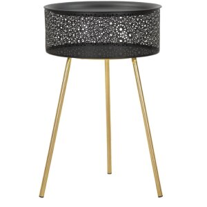 Mauro Ferretti Beistelltisch Blacky Ø 40x65 cm...