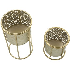 Mauro Ferretti Blumenständer Golvy 2er-Set Ø...