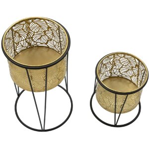 Mauro Ferretti Blumenständer Leavy 2er-Set Ø...