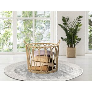 Mauro Ferretti Panama coș Ø 49.6x42 cm maro