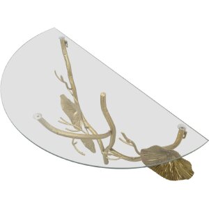 Mauro Ferretti masă de perete Tisty 60x30x40 cm aur