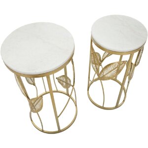 Mauro Ferretti masă laterală frunze set 2 bucăți Ø...