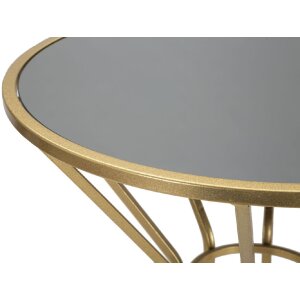 Mauro Ferretti masă laterală Simple New Ø 50x100 aur