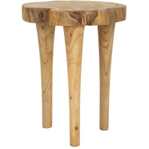 Mauro Ferretti Hocker Kursi Ø 35x45 cm braun