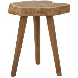 Mauro Ferretti Hocker Budut Ø 38x45 cm braun