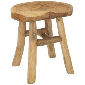 Mauro Ferretti Hocker Sel 40x32x42 cm braun