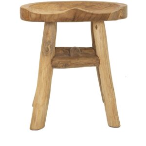 Mauro Ferretti Hocker Sel 40x32x42 cm braun