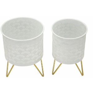 Mauro Ferretti Blumenständer Carly 2er-Set Ø...