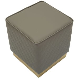 Mauro Ferretti Sharon Hocker 35x35x38 cm grau gold
