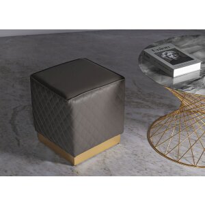 Mauro Ferretti Sharon Hocker 35x35x38 cm grau gold