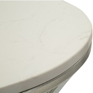 Mauro Ferretti Masă laterală Funnel Ø 40x79 cm argintiu