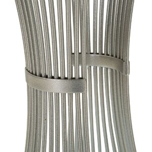 Mauro Ferretti Masă laterală Funnel Ø 40x79 cm argintiu