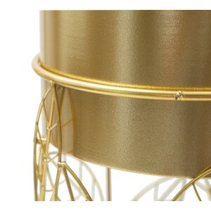 Mauro Ferretti suport pentru plante Livi set de 2 piese Ø 23x43-20x36 cm auriu