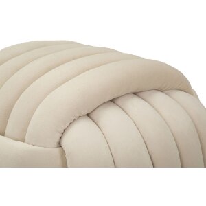 Mauro Ferretti Softy taburet 45x45x45 cm crem