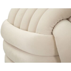 Mauro Ferretti Softy taburet 45x45x45 cm crem