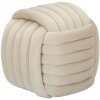 Mauro Ferretti Softy taburet 45x45x45 cm crem
