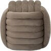Mauro Ferretti Softy taburet 45x45x45 cm gri