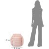 Mauro Ferretti Softy taburet 45x45x45 cm roz