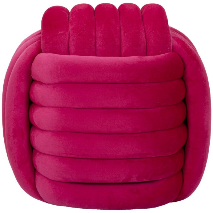 Mauro Ferretti Softy taburet 45x45x45 cm fucsia