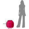 Mauro Ferretti Softy taburet 45x45x45 cm fucsia