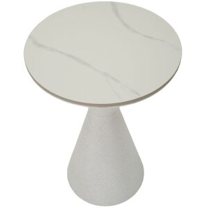 Mauro Ferretti Beistelltisch Weißes Doppel Ø...