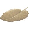 Mauro Ferretti Dekoschale Blatt 23x2x35,5 cm gold