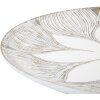 Mauro Ferretti tavă decorativă Atene Polyresin White Wash Ø 35.5x4.4 cm Boho Chic