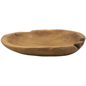 Mauro Ferretti Dekoschale Wahan 43x38x7 cm braun