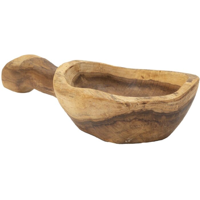 Mauro Ferretti Dekoschale Löffel 36x16x8 cm braun