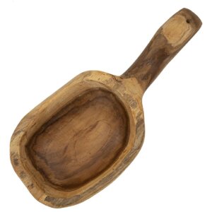 Mauro Ferretti Dekoschale Löffel 36x16x8 cm braun