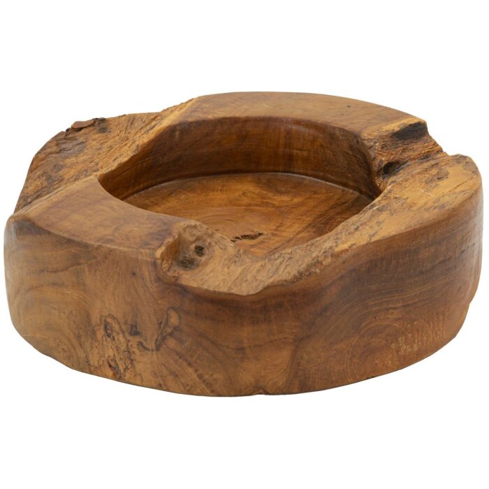 Mauro Ferretti Erusi Plus castron decorativ Ø 21x6 cm maro