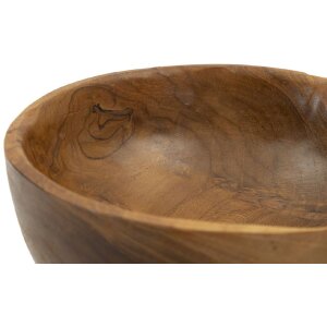 Mauro Ferretti Bol decorativ Butot Ø15x8 cm maro