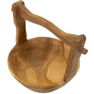 Mauro Ferretti bol decorativ Timbo formă coș 32x25x27 cm...