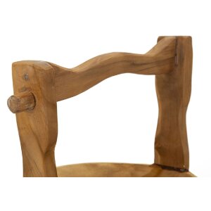 Mauro Ferretti bol decorativ Timbo formă coș 32x25x27 cm maro