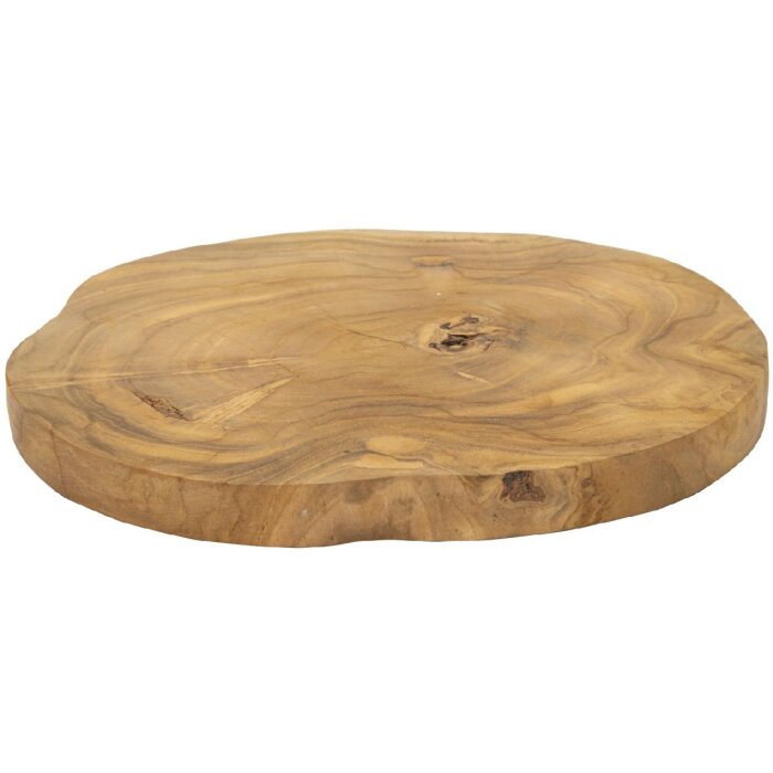 Mauro Ferretti castron decorativ Pokon Ø 25x2 cm maro