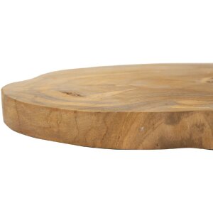 Mauro Ferretti castron decorativ Pokon Ø 25x2 cm maro