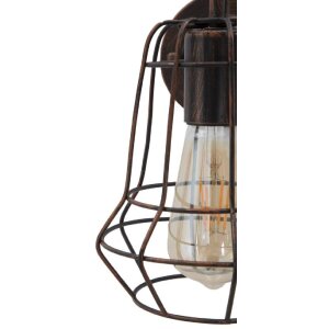Mauro Ferretti lumina de perete industrial E27 33x15x27.5 cm întuneric