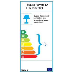 Mauro Ferretti lampă de masă world economy E14 24x20x40 cm întuneric